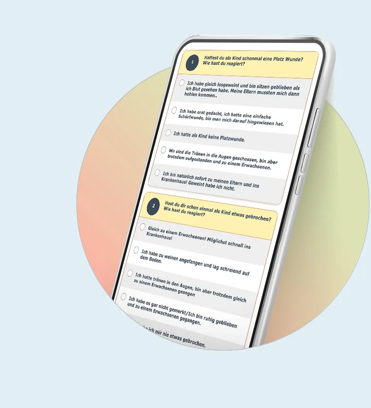 Selbsttest auf dem Handy